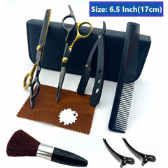 Professional Hair Cutting Scissors Set for Salon and Home Use