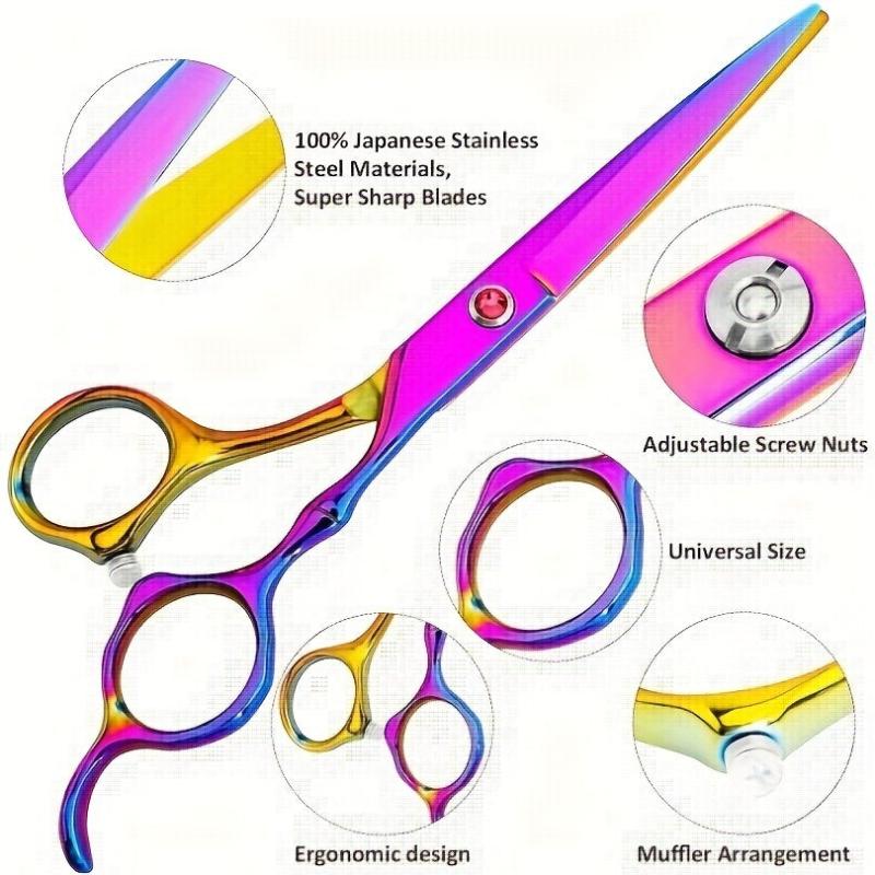 Professional Hair Cutting Scissors Set for Salon and Home Use