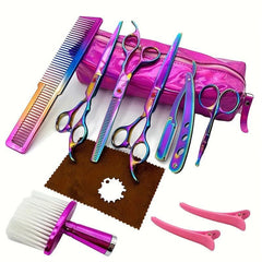 Professional Hair Cutting Scissors Set for Salon and Home Use