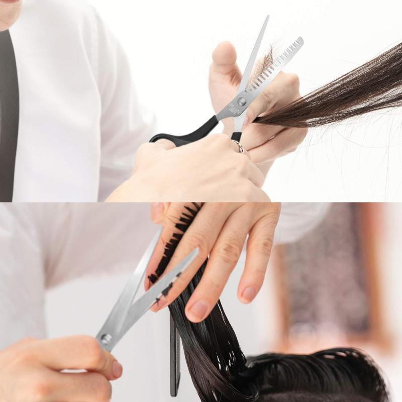 Hairdressing Scissors 15-24 cm Haircut Scissors Set with Accessories