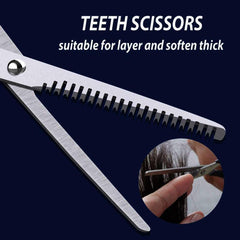 Hairdressing Scissors 15-24 cm Haircut Scissors Set with Accessories