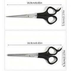Hairdressing Scissors 15-24 cm Haircut Scissors Set with Accessories