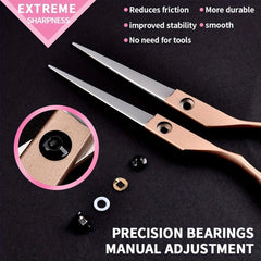 Professional Hair Cutting Scissors Set for Men & Women