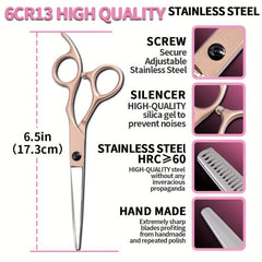 Professional Hair Cutting Scissors Set for Men & Women