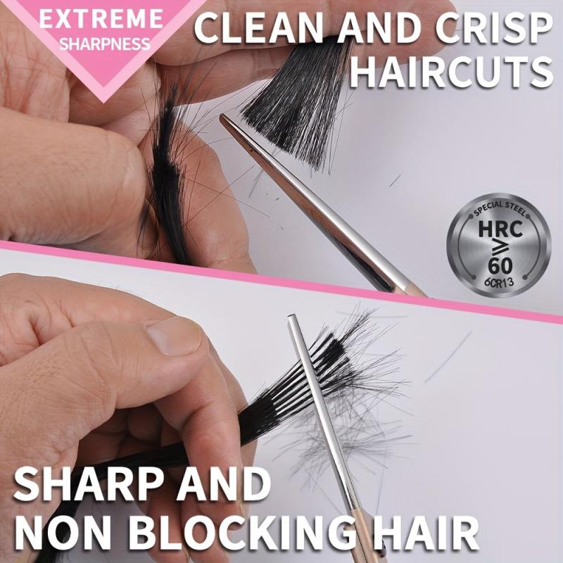 Professional Hair Cutting Scissors Set for Men & Women