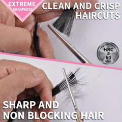 Professional Hair Cutting Scissors Set for Men & Women