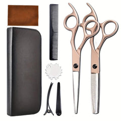 Professional Hair Cutting Scissors Set for Men & Women