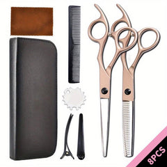 Professional Hair Cutting Scissors Set for Men & Women