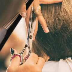 Hair Cutting Scissors Kit Stainless Steel Professional Hairdressing Shears Set