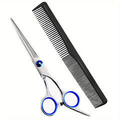 Professional Hair Cutting Shears Set Stainless Steel Hair Scissors Thinning Shea