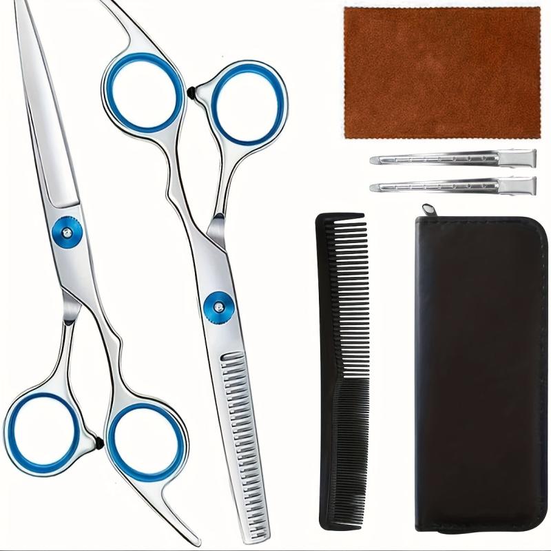 Hairdressing Scissors Set with Hair Cutting Styling Tools