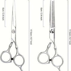 Hairdressing Scissors Set with Hair Cutting Styling Tools