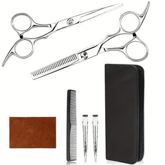 Hairdressing Scissors Set with Hair Cutting Styling Tools