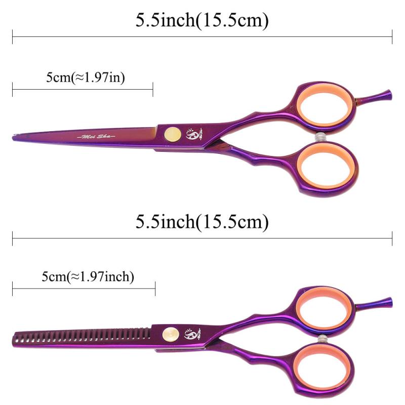 13Pcs Hair Cutting Thinning Scissors Set Stainless Steel Hairdressing Shears
