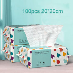 Makeup Removing Wipes Soft Cleansing Towelettes 100 Count