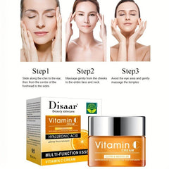 Vitamin C Essence Cream for Skin Tone and Pore Reduction