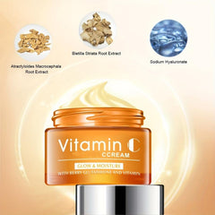 Vitamin C Essence Cream for Skin Tone and Pore Reduction