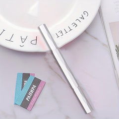 Double Headed Eyelash Comb Diamond Stainless Steel Brush Beauty Tool
