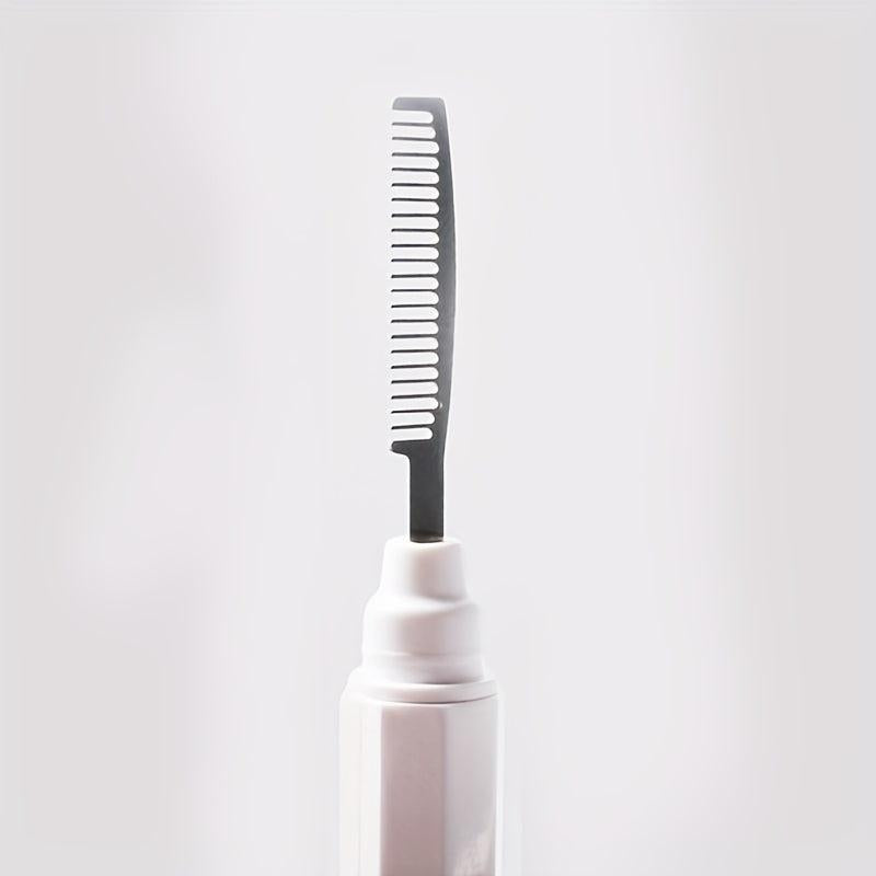 Double Headed Eyelash Comb Diamond Stainless Steel Brush Beauty Tool