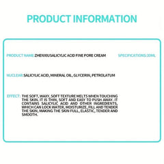 Acne Cream with Adipic and Salicylic Acid