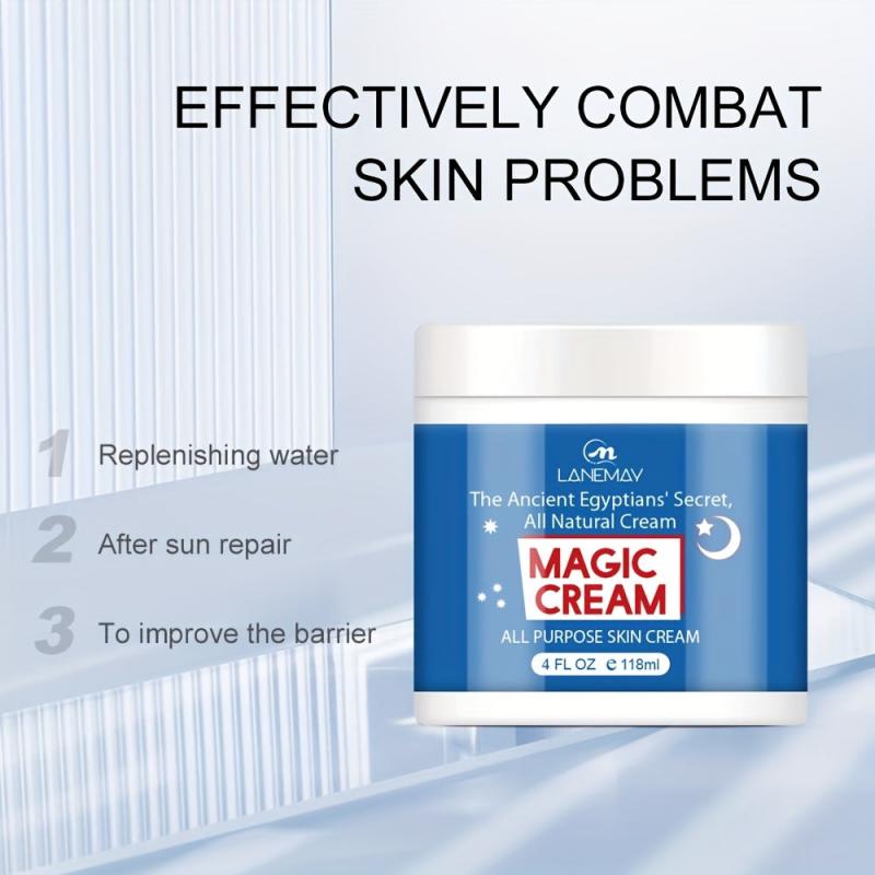Hydrating Facial Cream for All Skin Types, Moisturizes, Refines Pores
