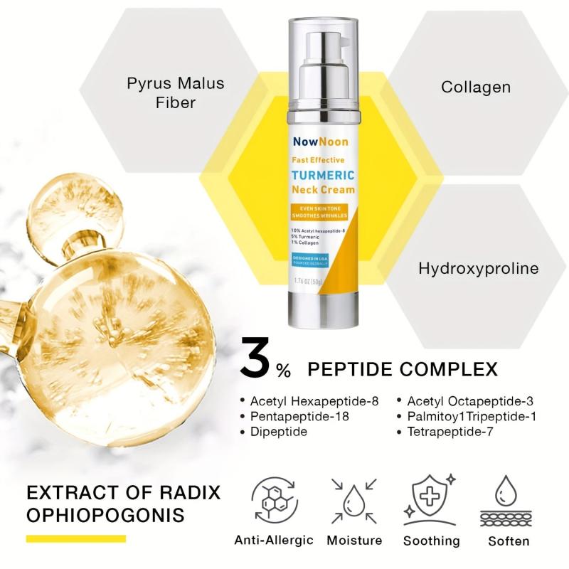 Neck Firming Cream with Acetyl Hexapeptide 8