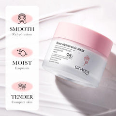 Rose Hyaluronic Acid Night Cream for Dark Circles