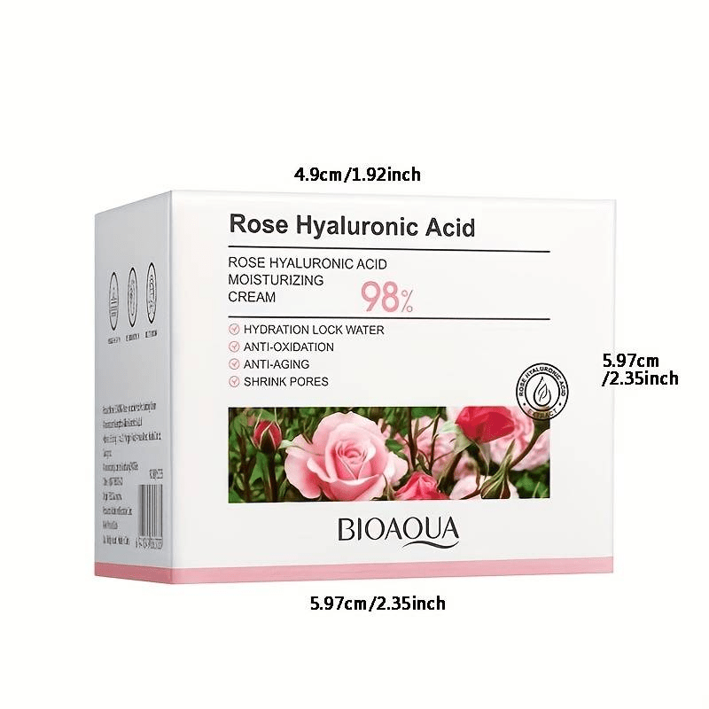 Rose Hyaluronic Acid Night Cream for Dark Circles