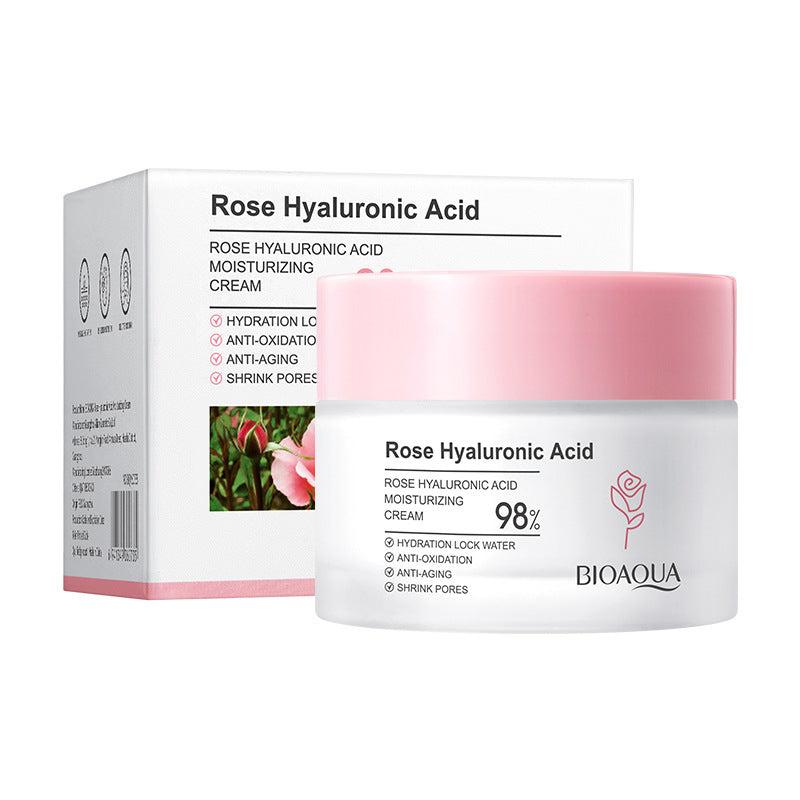 Rose Hyaluronic Acid Night Cream for Dark Circles