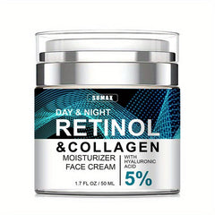Retinol Cream With Hyaluronic Acid Collagen Face Moisturizer