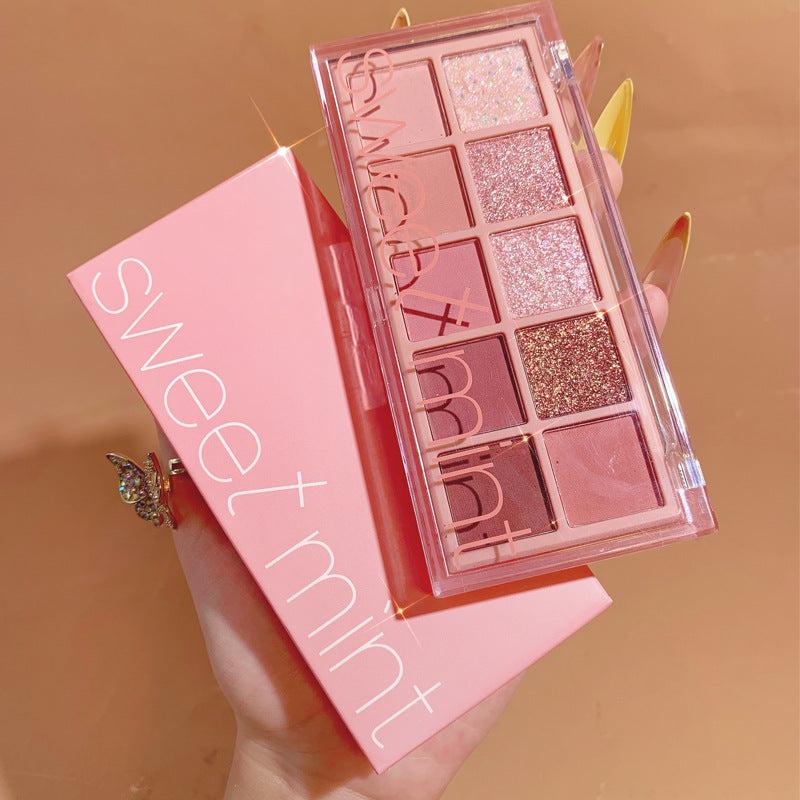 Eyeshadows Pearlescent Matte Shimmering Student Makeup