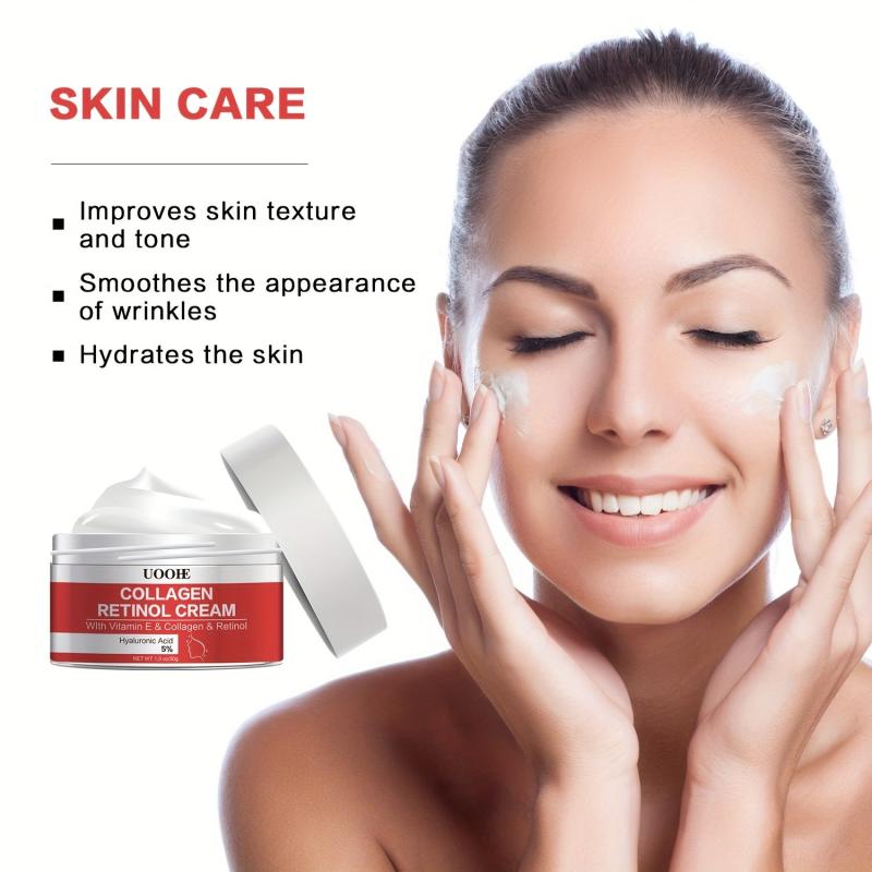 Collagen Retinol Cream 30g Retinol Hyaluronic Acid Vitamin E Collagen