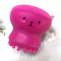 Silicone Octopus Face Cleaner Facial Brush Massager