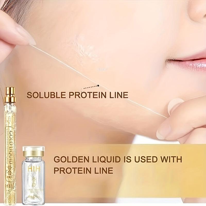Protein Thread Lifting Set Soluble Protein Thread And Nano Golden Essence