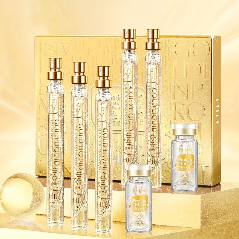 Protein Thread Lifting Set Soluble Protein Thread And Nano Golden Essence