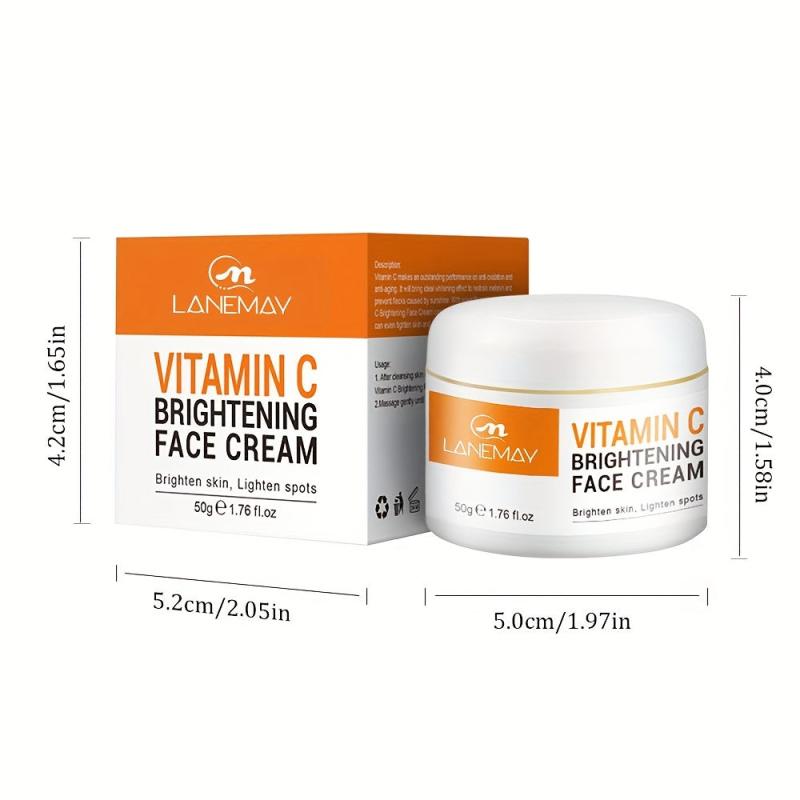 50ml Vitamin C Facial Cream Deep Hydration and Smoothing