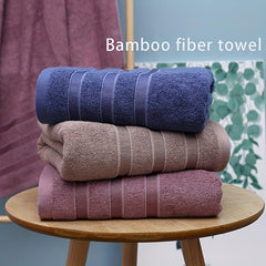 Soft Bamboo Fiber Towels Highly Absorbent & Skin Friendly