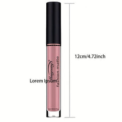 Matte Lip Gloss Non Stick Cup Long Wear Waterproof Lipstick
