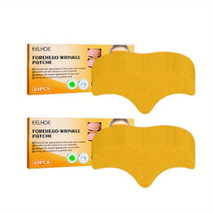 10pcs Wrinkle Smoothing Patches for Forehead and Eyes