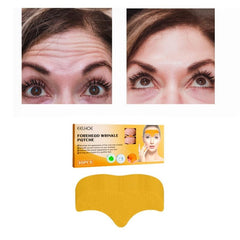 10pcs Wrinkle Smoothing Patches for Forehead and Eyes