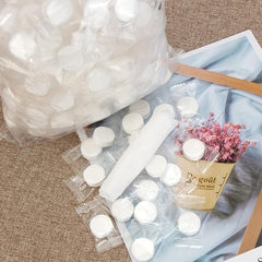 Compressed Towel Coin Tissues Portable Wipe Napkin Paper Tablets