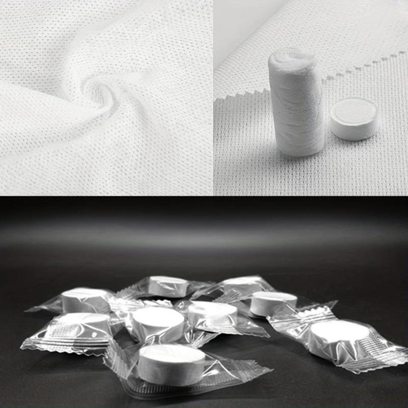 Compressed Towel Coin Tissues Portable Wipe Napkin Paper Tablets