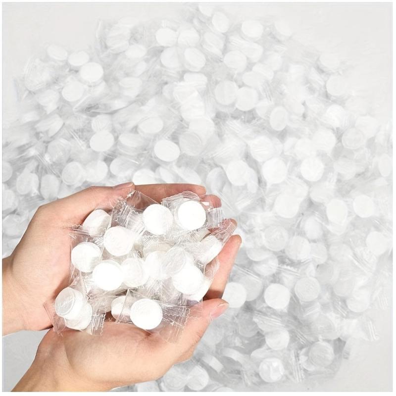 Compressed Towel Coin Tissues Portable Wipe Napkin Paper Tablets