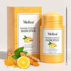 Organic Turmeric Mud Stick Mask Vitamin C Purifying Blackhead Cleansing Mud Mask