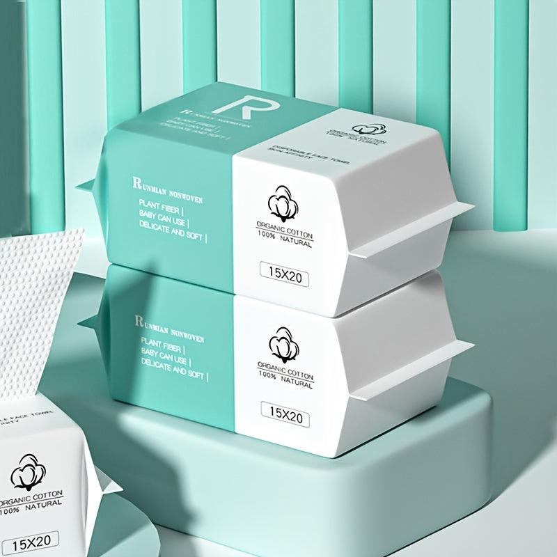 Facial Dry Wipes 100ct Disposable Face Towel Tissue for Skin Care