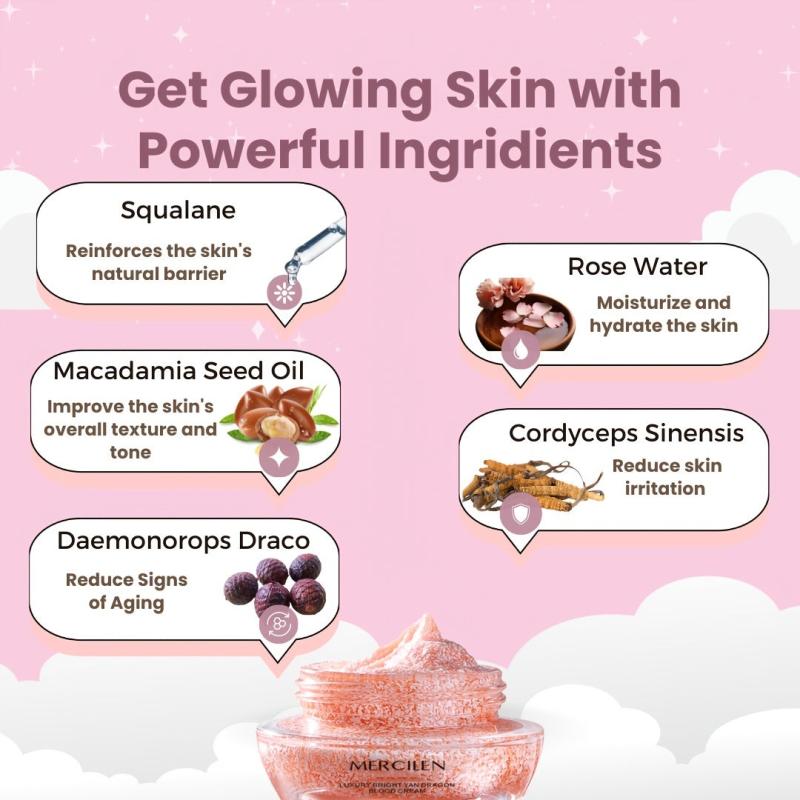 Dragon Blood Cream Facial Moisturizer Even Skin Tone