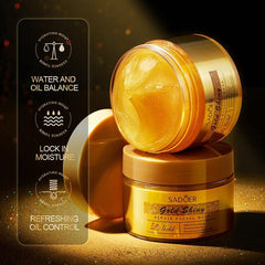 Golden Skincare Facial Mask Hydration Nourishes Skin Moisturizing Deep Clean