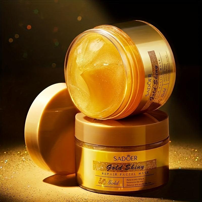 Golden Skincare Facial Mask Hydration Nourishes Skin Moisturizing Deep Clean