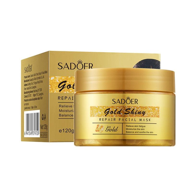 Golden Skincare Facial Mask Hydration Nourishes Skin Moisturizing Deep Clean
