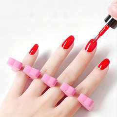 30pcs Soft Toe And Finger Divider Sponge For Pedicure Pain Relief